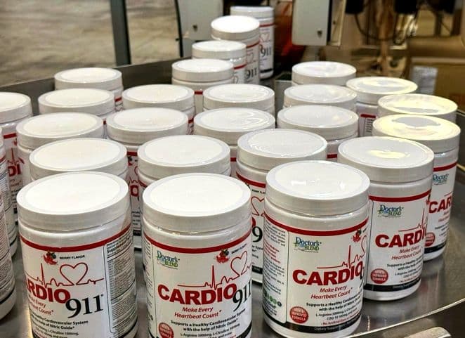 Finished supplement products manufactured by Catamount Labs